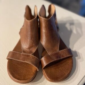 BED|STU Brown Leather Sandals